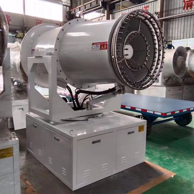 Instalación de carga de carbón industrial Automático de la niebla cañón rociador equipo de eliminación de polvo de control de polvo cañón de niebla máquina