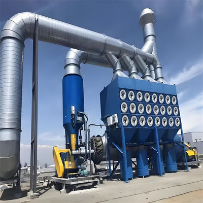 Equipo de eliminación de polvo de filtros industriales grandes Taller de tambores Máquina láser