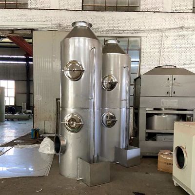 Equipo de control de la contaminación del aire para fabricantes de alimentos y productos químicos