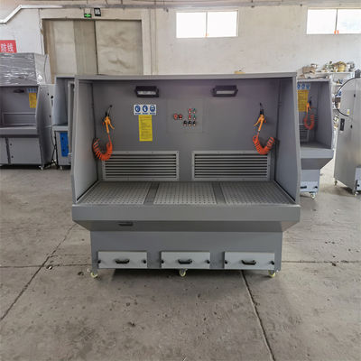 Venta en caliente de la molienda industrial colector de polvo de la mesa de pulido a fondo de la mesa de proyección de la mesa de lija con colectores de polvo
