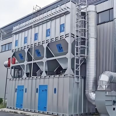 Equipo de eliminación de polvo industrial de la fábrica de madera Sistema de control PLC