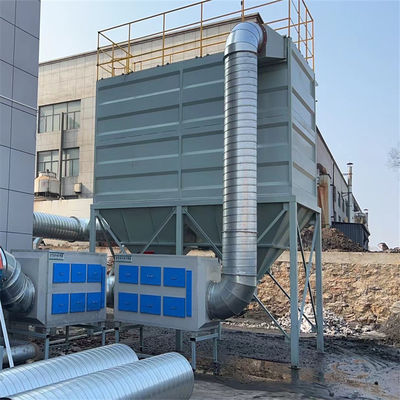 6T Recolector de polvo de chorro de pulso de horno eléctrico Control eficiente de la contaminación del aire