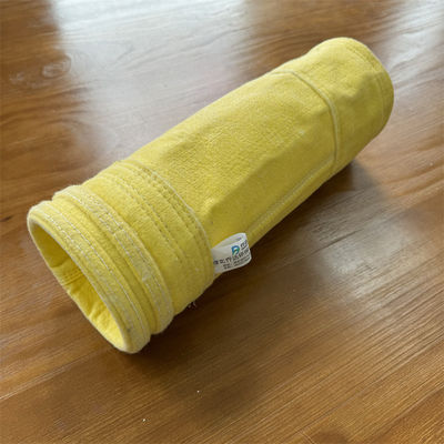 Bolsa de filtro de alta temperatura P84 de poliimida para la industria de incineración de residuos