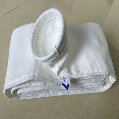 Repelente de agua industrial Repelente de aceite Bolsas de filtro de filtro de aguja de poliéster Bolsas de filtro de bolsas