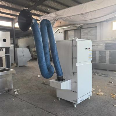 Extractor de cartuchos de filtro portátil de alta potencia para la industria láser Extractor de polvo de humo de molienda