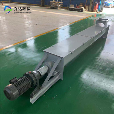 7.5Kw WLS300-N Equipo de transporte de tornillo de tornillo con eje de prensa menos espiral