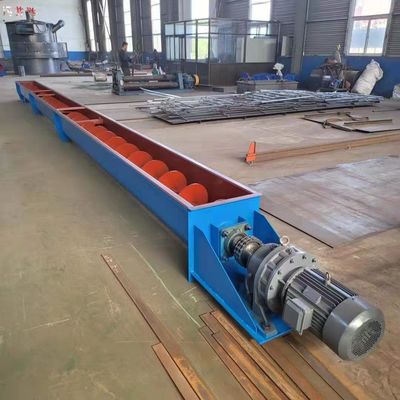 Equipo de transporte de grano resistente a la corrosión de acero inoxidable transportador de tornillo