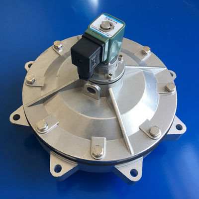 304 de acero inoxidable DMF-Z-25 válvula de pulso electromagnético con ángulo recto
