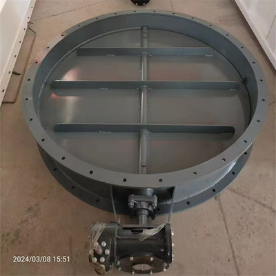 Tipo de válvula regulable de ventilación eléctrica de gas de combustión industrial