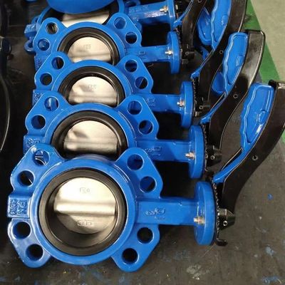 DN100 válvula de mariposa de acero inoxidable de todo uso PTFE y vinilo con abrazadera duradera