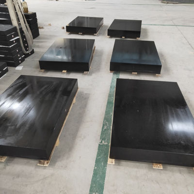 Plataforma de mármol de alta precisión para laboratorio industrial con precisión de 0,01 mm