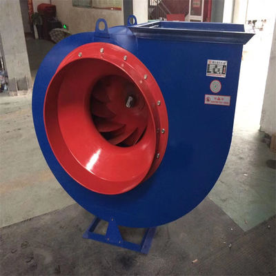 4-72 Ventilador industrial de proyección centrífuga inducida 5.5kw Capacidad de aire 380V