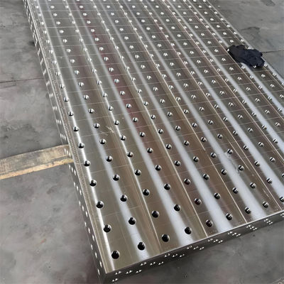 Mesa de inspección de hierro fundido mecanizado T Plataforma de hierro fundido