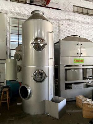 Gas ácido Spray húmedo Lavadora Equipo de purificación del aire Uso para la eliminación de gases nocivos Planta química