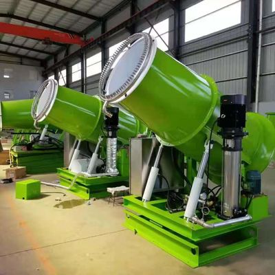 Aplicación de la máquina de control de polvo industrial de 15 m para zonas mineras