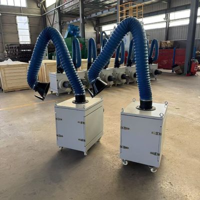 Recolector de polvo industrial portátil 1.5/2.2/3KW extractor de humo de fumo de soldadura móvil