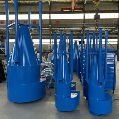 Colector de polvo ciclónico para plantas de procesamiento de madera, colector de polvo industrial de alta potencia de succión