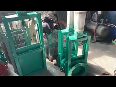 Válvula de puertas de cuchillo industrial