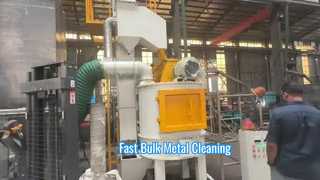 Máquina de granallado tipo cinta de volteo