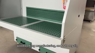 mesa de recogida de polvo de pulido